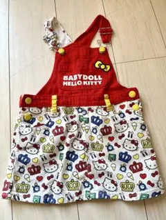 BABYDOLL HELLO KITTY 110cm オーバーオール