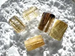 ルチルクォーツ パーツ 5個セット②