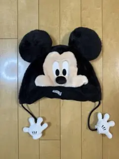 ミッキーマウス 耳付き帽子 ファンキャップ