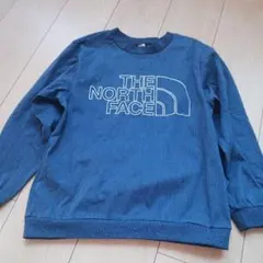 THE NORTH FACE トレーナー 140 デニムブルー　キッズ　子供
