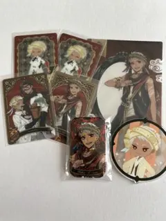 カリム・アルアジーム カード&缶バッジセット(ツイステッドワンダーランド)