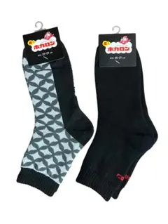 新品　未使用品　ホカロン ソックス 25~27cm グレー/ブラック