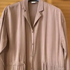 アーバンリサーチドアーズ☆前あきボタン長袖 シャツワンピース☆