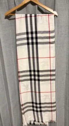 バーバリー BURBERRY 大判 ストール 薄手 BURBERRY（バーバリー） ストール GIANT CHECK GAUZE レディース