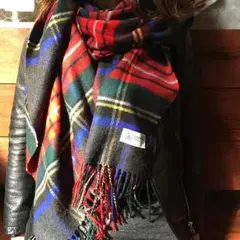 johnstonsのストール（カシミア大判）