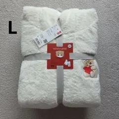 ★新品未使用　mofusandファーリーフリースセット オフホワイトL　ユニクロ