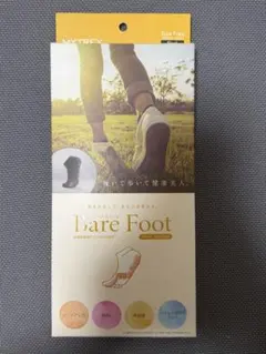 新品　 MYTREX　Bare Foot ソックス　フリーサイズ　ブラック