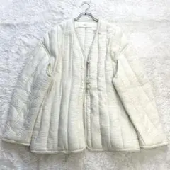 近年モデル　TODAYFUL パイピング チャイナ キルティングジャケット　38