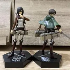 一番くじ 進撃の巨人 A賞 リヴァイ 立体起動Ver. ラストワンミカサ