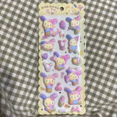 正規品 ウサハナ マシュマロ風シール 訳あり