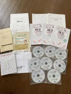 【25年7月購入新品未使用】こころ検定2級（メンタルケア心理士）テキスト＆DVD