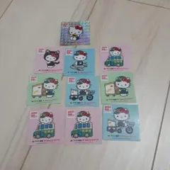 ヤマト運輸 ハローキティ ステッカー 　5種+シークレット1種　計10枚
