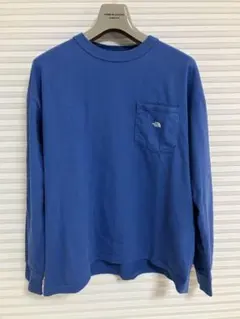 Northface ノースフェイス　青　ロングTシャツ