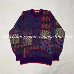 Gransignore グランシニョーレ　デザインニット　3Dニット　希少のサムネイル