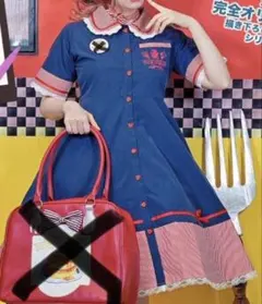 【新品未使用】五月アイ　アベイルmajoretty ワンピース ネイビーMサイズのサムネイル
