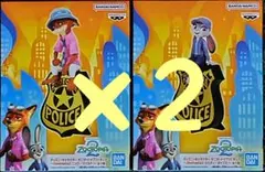 ズートピア2 モニタートップフィギュア ニック ジュディ 各2点セット
