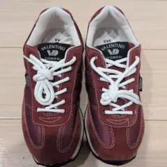 VALENTINO DOMANI スニーカー ボルドー 24.5cm