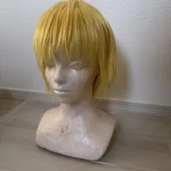 ウィッグ　コスプレ　髪　金髪　ゴールド