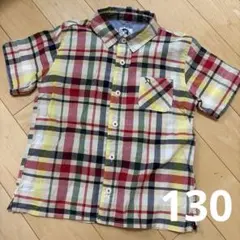 アーノルドパーマー　シャツ　130 チェック