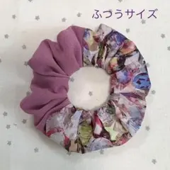 No.503リバティ♡アレクサンドラ♡ふわっとシュシュ