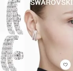 新品未使用 スワロフスキー SWAROVSKI イヤーカフピアスMatrix