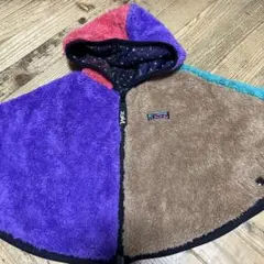 x girl stages ベビー　ポンチョ　フリース　ケープ