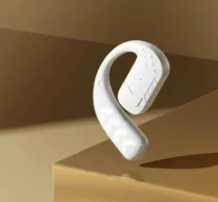 Bluetooth 耳掛け式 イヤホン 片耳 ホワイト