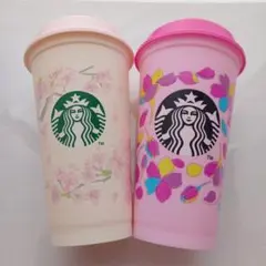 スタバ リユーザブルカップ　SAKURA 　桜　2024 2025 セット