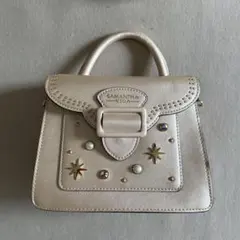 ［さらにさらに値下げ］SAMANTHA THAVASA ホワイト ハンドバッグ