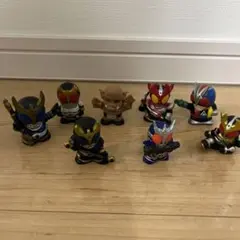 仮面ライダー指人形　11体セット