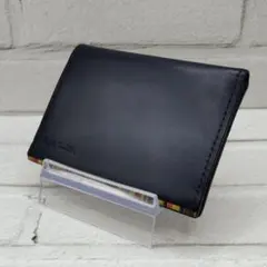 ポールスミス 名刺入れ マルチストライプ レザー 本革 パスケース