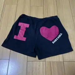 BABY DOLL 半ズボン 120 ブラック