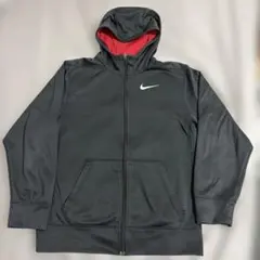 NIKE ジップアップパーカー ブラック L