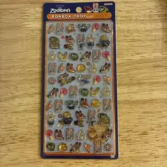 ボンボンドロップシールミニ【ズートピア】