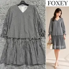 FOXEY NY✨️フォクシーニューヨーク ティアードチェック ロング