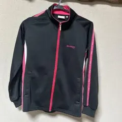 Kaepa ジャージジャケット M ブラック/ピンク