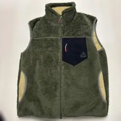 フリースベスト オリーブグリーン