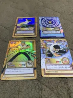 ワンピースカードダス　ハイパーバトル　ゾロ4枚