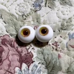 ディーラー様製　グラスアイ　黄色