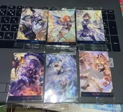 シャドバ　ウエハース　カード　6種セット　シャドウバース