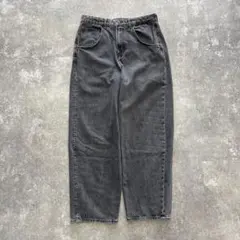 Y2K バギーパンツ　ブラックデニム