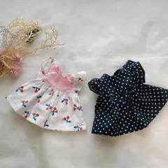 メルちゃんソランちゃん　フリルワンピース2点セット