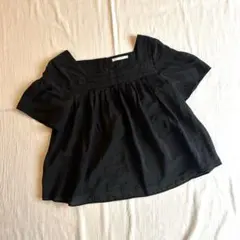 LOWRYS FARM ローリーズファーム ブラウス ブラック 黒