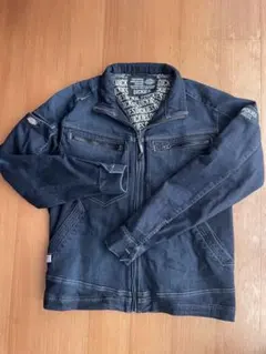 銀*次様 DICKIES ダークインディゴブルー デニムジャケット D-2900のサムネイル