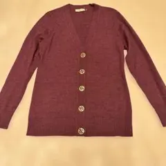 TORY BURCH カーディガン ボルドー