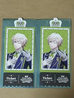 うたプリ ワンダーランド 天草シオン チケット風カード 箔押し