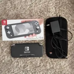 Nintendo Switch Lite グレー 本体 ACアダプター付き