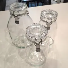 密封瓶 ガラス瓶 （4L、3L×2）3個セット 果実酒 保存容器のサムネイル