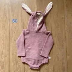 うさぎロンパース　80cm