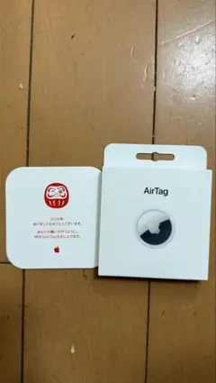 【新品未開封】Apple AirTag エアタグ 2026 限定 だるまデザイン